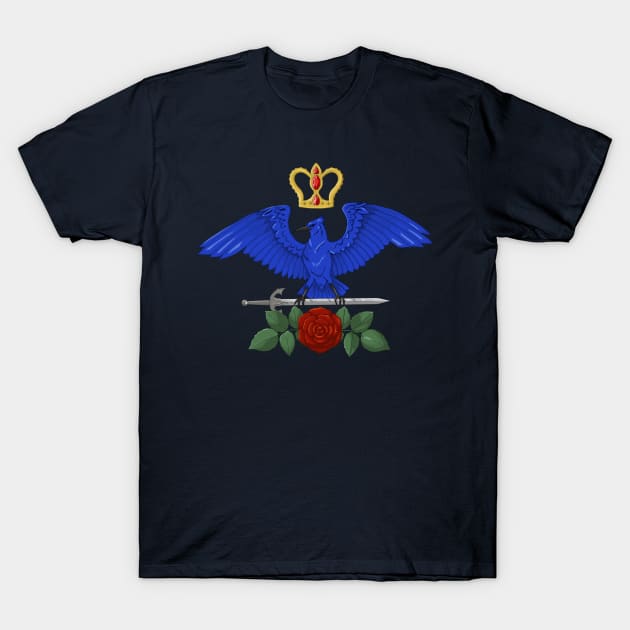 Crest of the Knights of Solamnia T-Shirt by MallerisJade